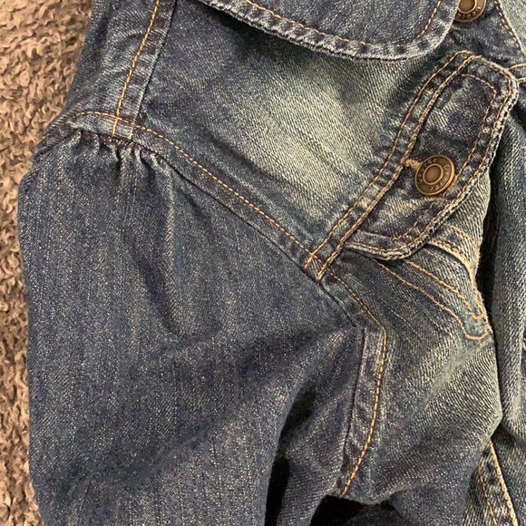 Adorable Girls Jean Jacket Size 10 - Picture 7 of 7